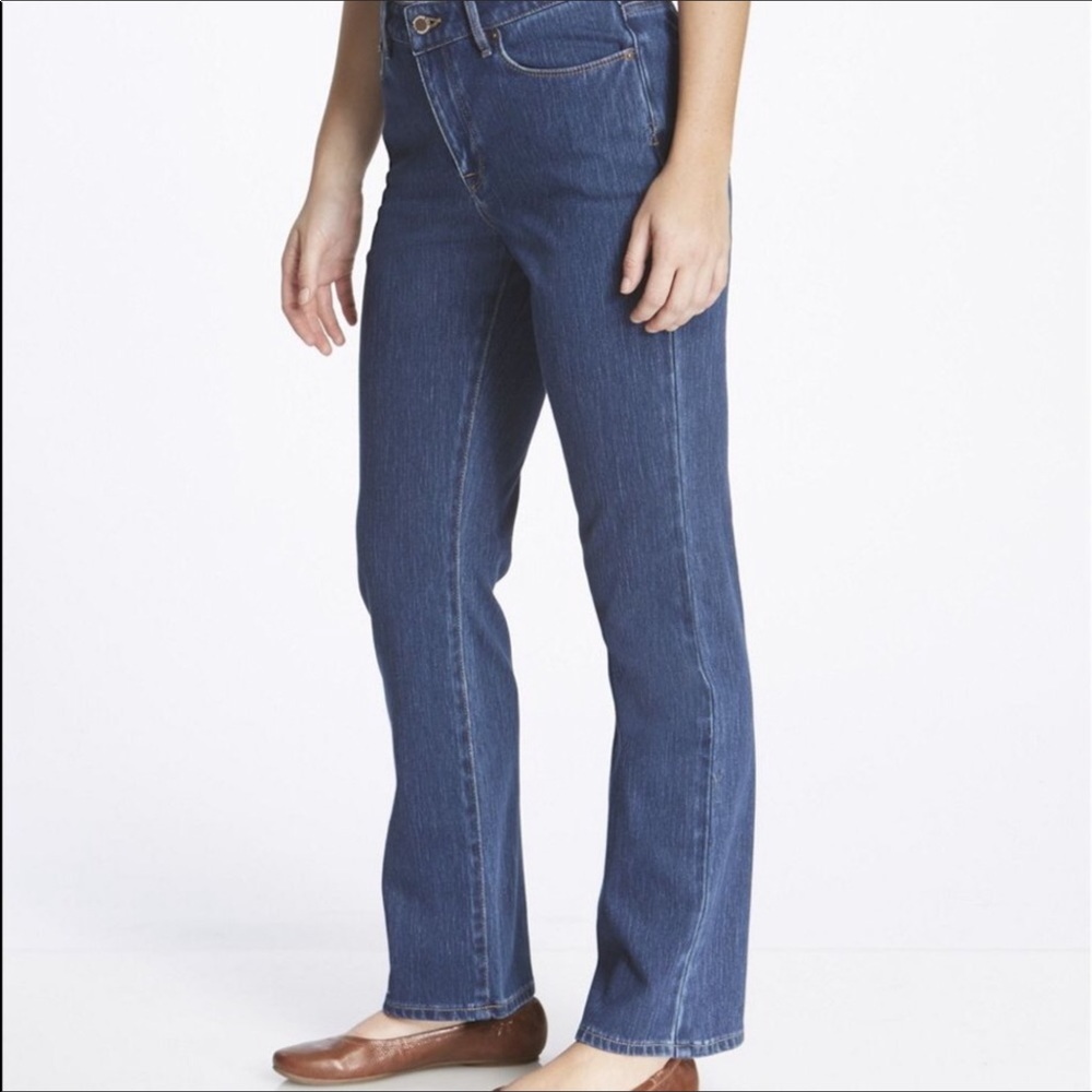 NWT LL Bean Jeans- Blue- Size 8P